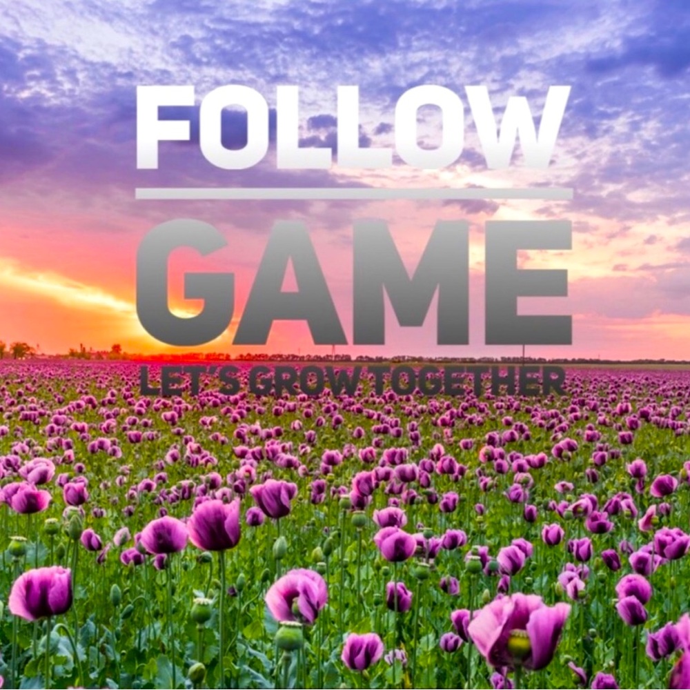 Follow Game: Like, Follow, Share! Let’s Grow Together 🌟💫🚀